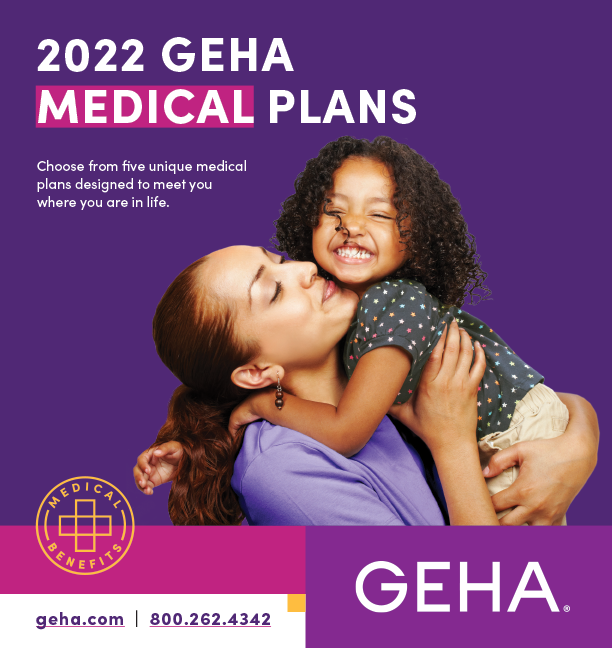 2021 geha medical benefits guide cover image
