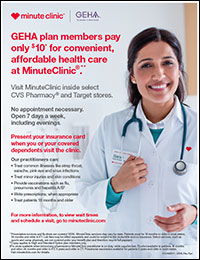 MinuteClinic flyer