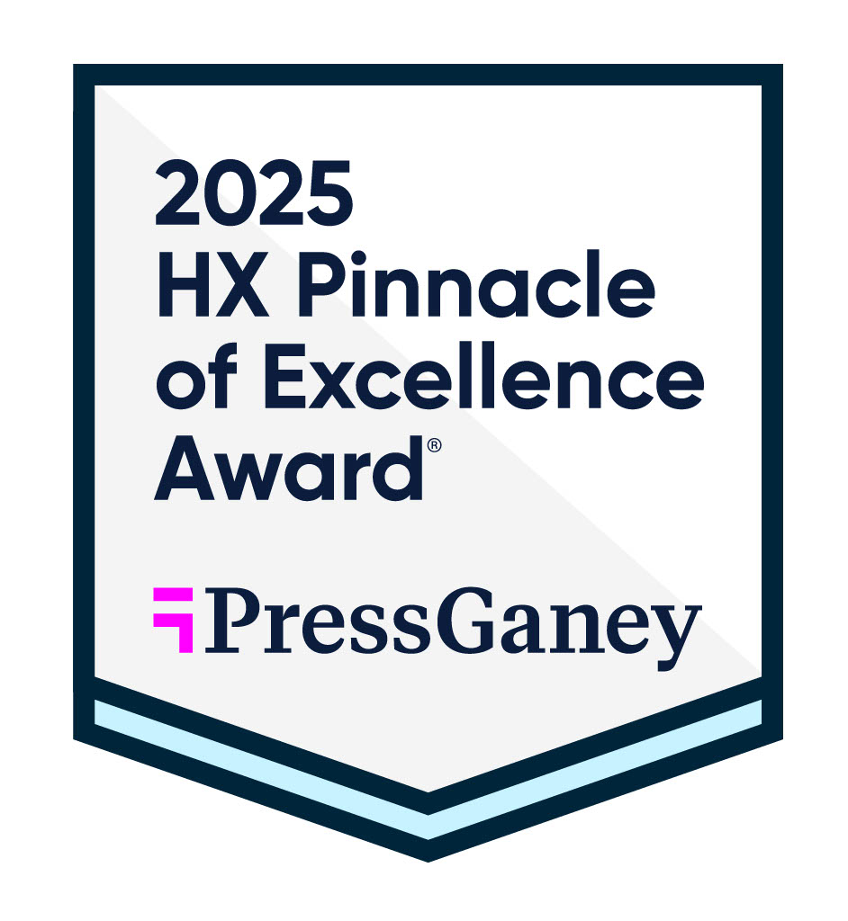 2025 HX Pinnacle of Excellence Award Press Ganey