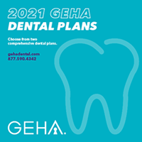 thumbnail cover image for the 2021 geha dental benefits guide
