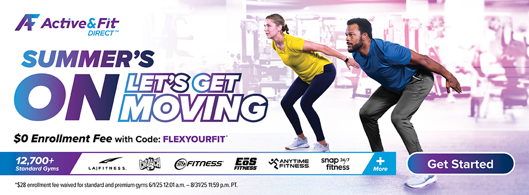 Active and Fit promotional banner